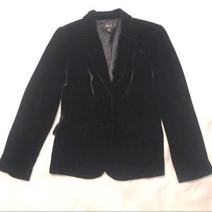 Style & Co Black Velvet Blazer
